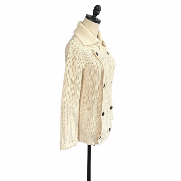 Sundance Francois Ivory Cardigan Sweater SZ S - Picture 4 of 8